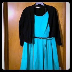 Women’s Calvin Klein sweater/dress combo